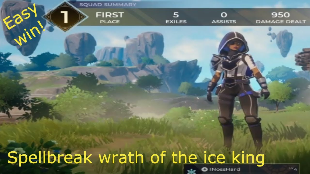 Spellbreak: We catch a win our first game!