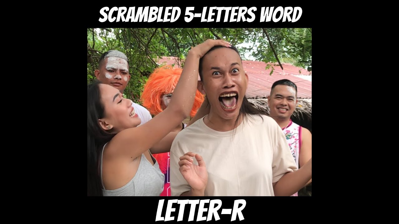SCRAMBLED 5 LETTERS WORD LETTER R PART 1| ISLA CAMOTES VIBES