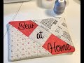 Embroidery Garden Sew at Home Mug Rug
