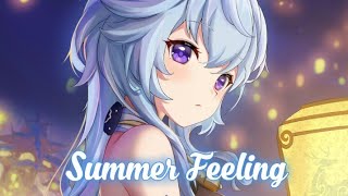 Nightcore - Summer Feeling (Lyrics) (Matoma & Jonah Kagen)