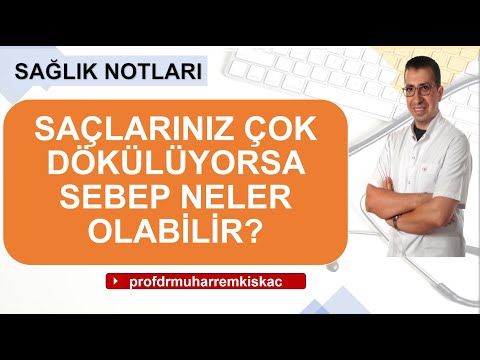 Saç dökülmesi neden olur