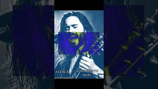 AI photo of @jaredleto @thirtysecondstomars singing Attack from the albums Beautiful Lie 🗣🎤🎸