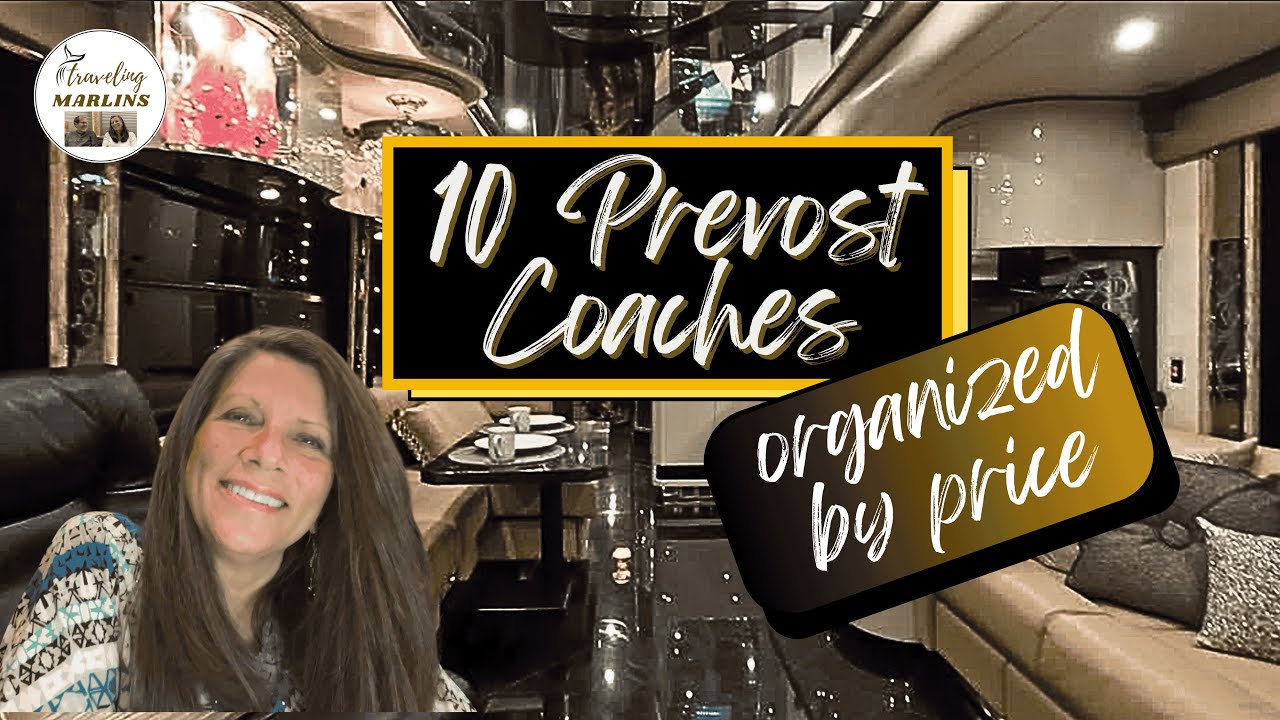 Beautiful Prevost Coaches Organized by Price (Part 1 of 2)