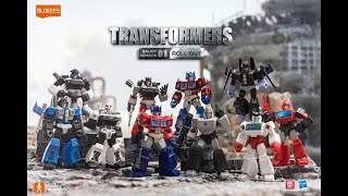 Blokees Transformers - Galaxy Version 01 Figures