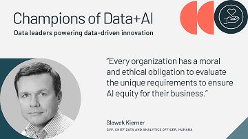 The Role of Data + AI in Healthcare Equity | Champions of Data + AI | Episode 9