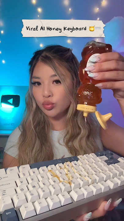 Viral Al Honey Keyboard 🍯 ⌨️ #asmr