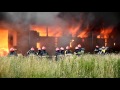 Požar u fabrici u Hrvatskoj, nema stradalih (VIDEO)