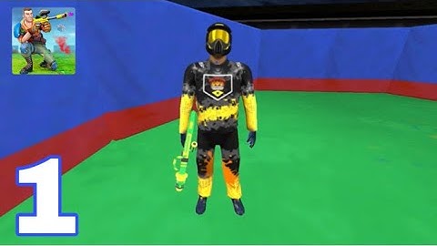 Paintball Shooting Games 3D - Gameplay Walkthrough Part 1 (iOS Android)