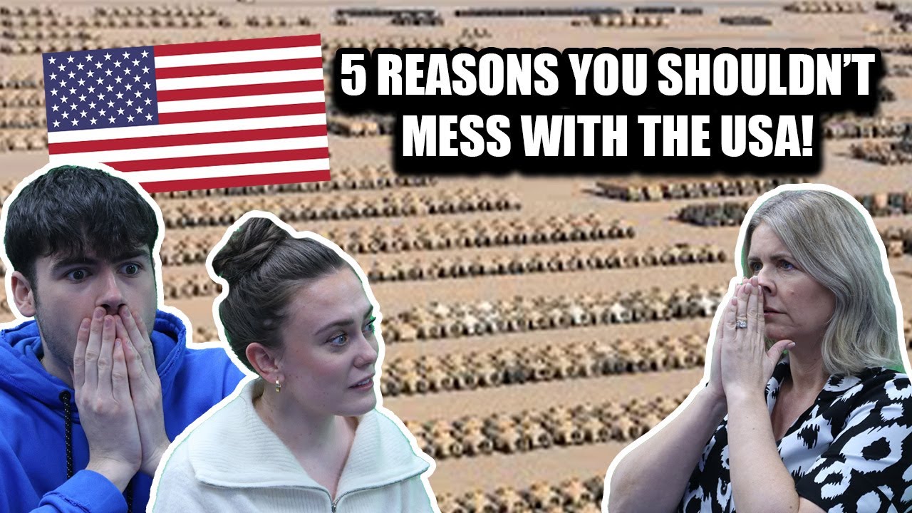 BRITISH FAMILY REACTS! 5 Reasons You Shouldn't Mess With The USA!