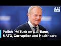 Polish PM Donald Tusk on U.S. Permanent Military Base, NATO Expansion, Security and Corruption |AC1N