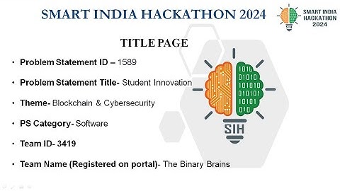 Secure and Private Voting Platform | Smart India Hackathon | SIH | The Binary Brains