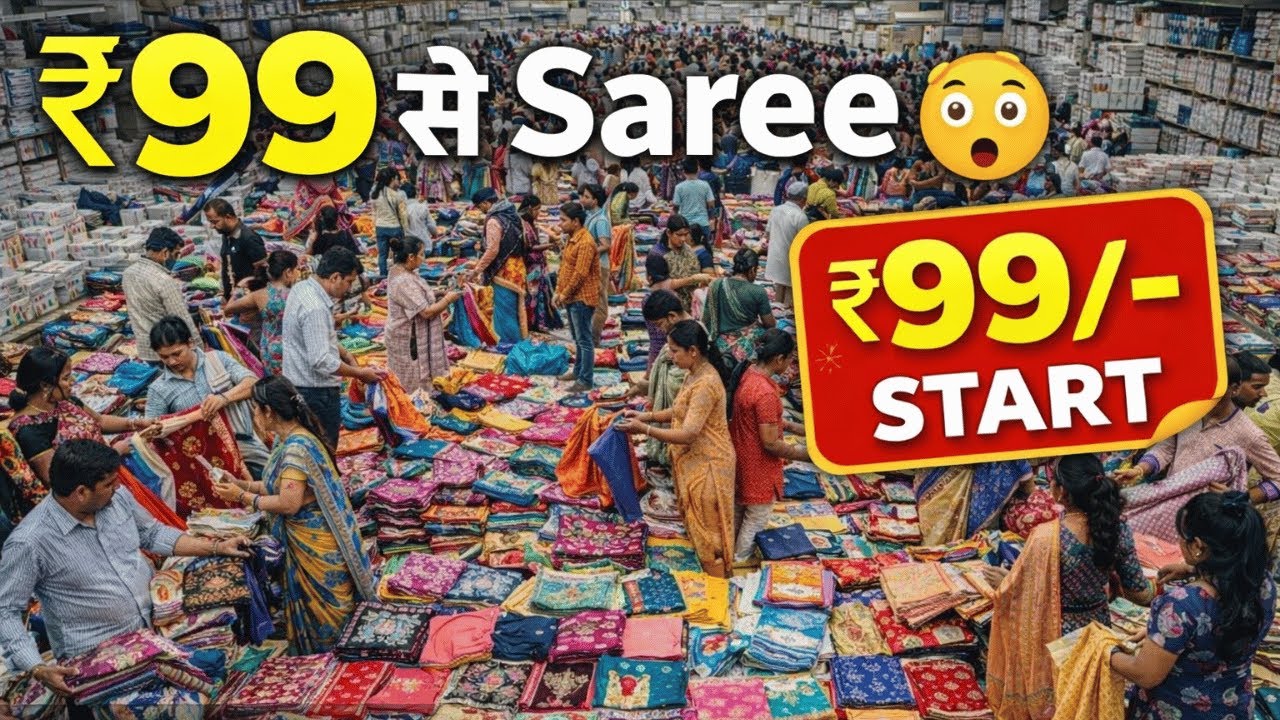 India’s Leading Saree Manufacturer In Surat | Surat Saree Wholesale Market |  Saree Manufacturer