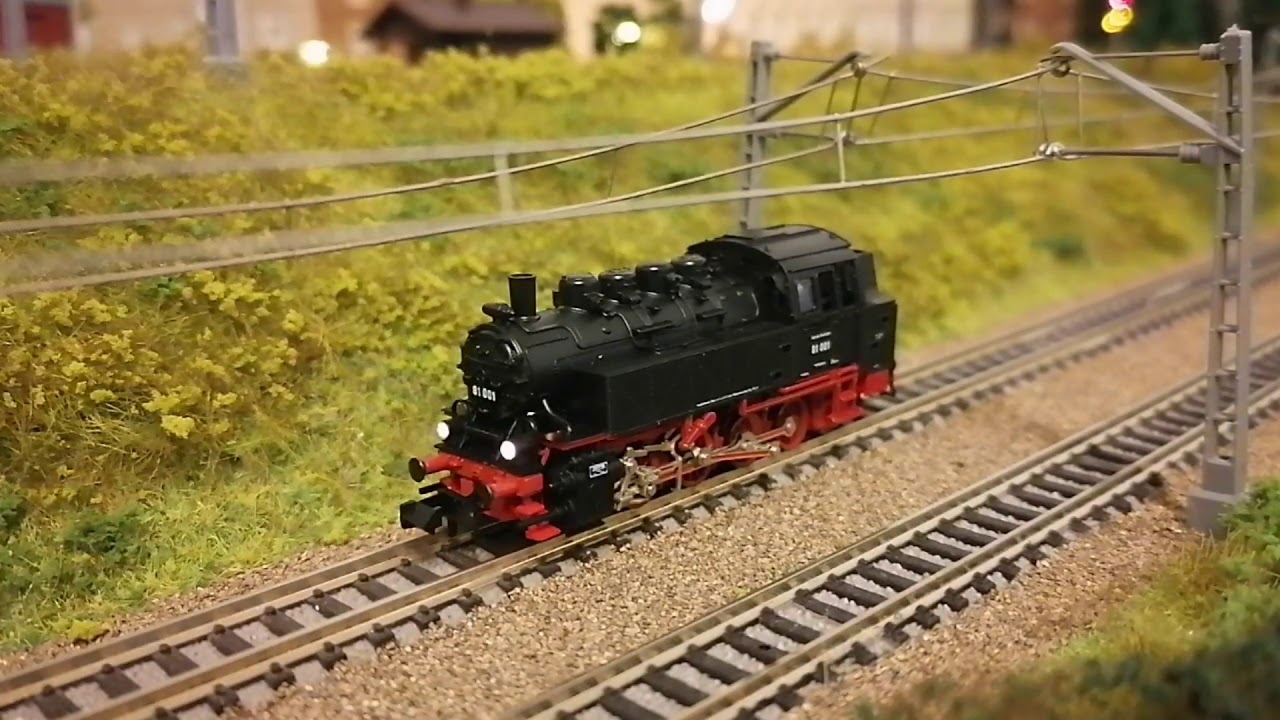 Fleischmann Spur N Dampflok BR 81 Sound