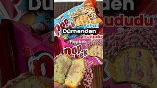 Dümenden şeftali ve ahudud aromalı popkek#popkek#aburcubur#keşfet#bim#kek Reklam değildir