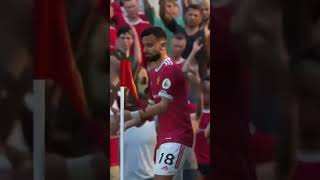 Bruno Fernandes screamer. Manchester United vs West Brom.English premier league. FIFA 22 career mode