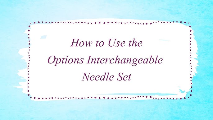 Knit Picks 80637 options Interchangeable Needle Cable Connectors