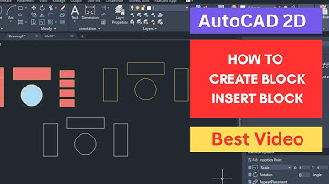 Master AutoCAD Block Command | Create & Use Blocks Like a Pro