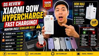 DS REVIEW Xiaomi 90W HyperCharge 3 Port GaN MacBook Air M4, iPhone 17, Samsung A06 5g, IQOO Z10R !