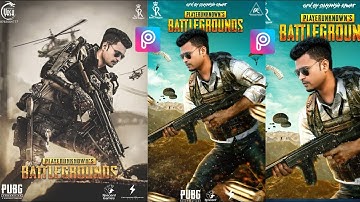 Sonu Rajput || #PUBG new DP PicsArt Editing PUBG game picdart editing...