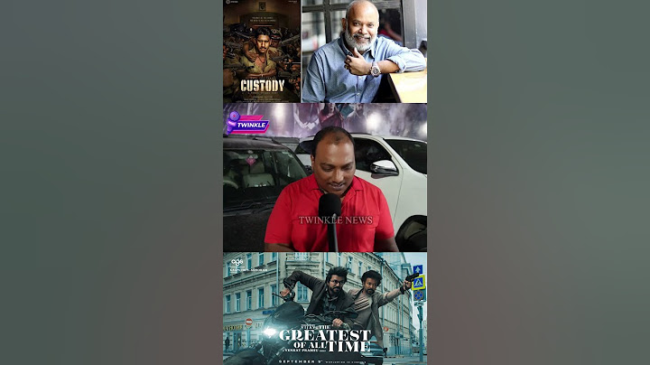 Thalapathy Vijay-ஐ வச்சு செஞ்ச Venkat Prabhu.! Goat Movie Roast Review | Thalapathy Vijay, Tvk