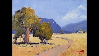 Learn To Paint TV E97 "Sunburnt Country" Water Mixable Oils Beginners