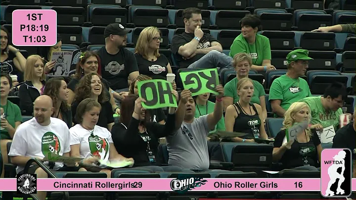 Cincinnati Rollergirls vs Ohio Roller Girls   2011...