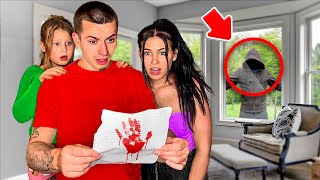 The Stalker Left A CREEPY LETTER On Our Front Door!!