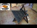 Planos y tutorial para construir una silla triangular ¡El nuevo trono para tu hogar!