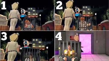 Game Over Ending - Ice Scream 4 Vs Ice Scream 3 Vs Ice Scream 2 Vs Ice Scream