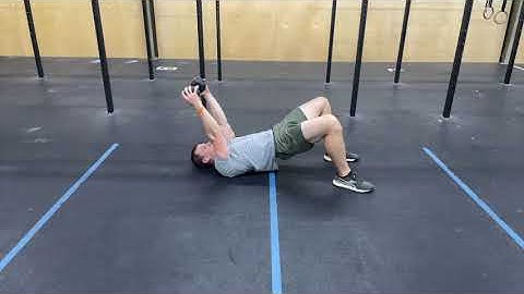 DB Pullover + Glute Bridge