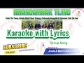 Hnangamnak tling karaoke with lyrics