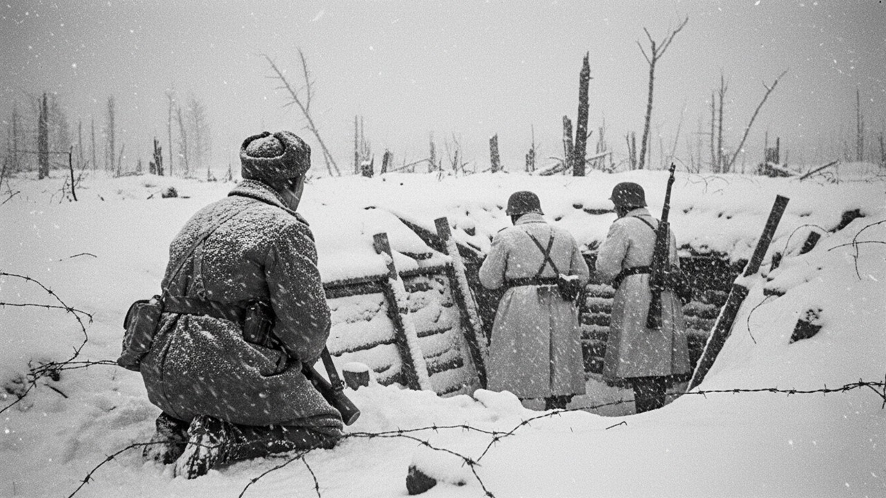 Wehrmacht podcenil bílé ticho – nepřítel se připlížil na dosah dechu!