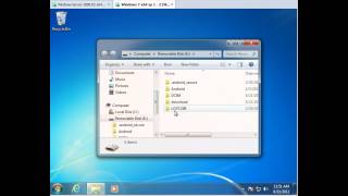 secRMM smart phone Android App for securing the phone as a USB storage device
