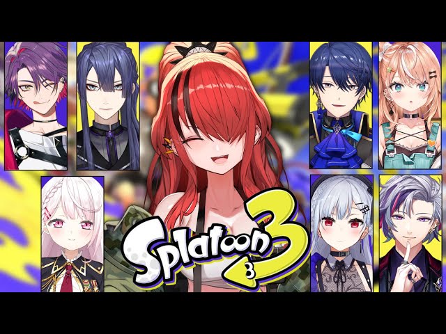 【スプラ3】うぉおおおおおおプラベ！！！！！！【レイン・パターソン/にじさんじ】のサムネイル