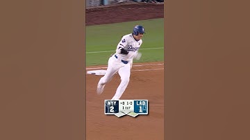 Thumbnail of Shohei Ohtani reached third off this hit! #mlb #baseball #worldseries #Dodgers