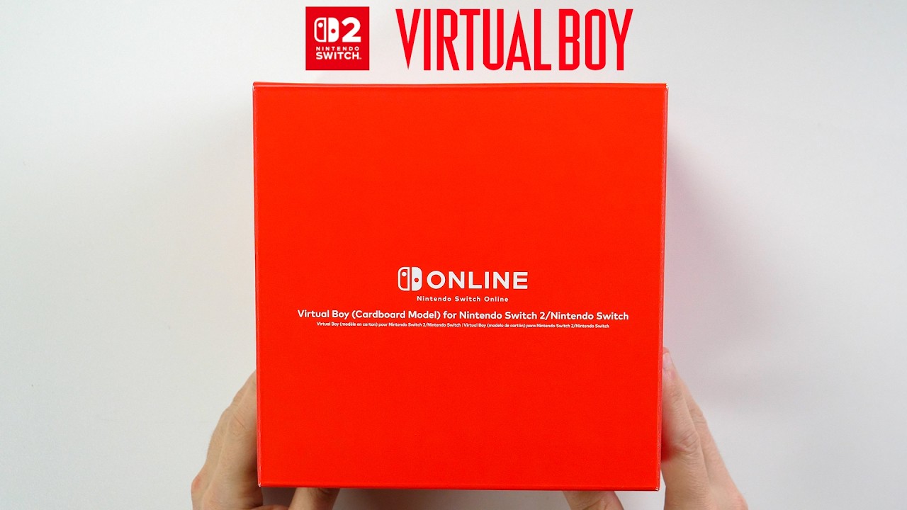 Unboxing Nintendo's 25 Dollar Virtual Boy - YouTube