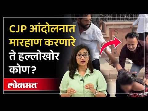 आंदोलकांना लाथाबुक्क्यांनी मारलं, ते हल्लेखोर कोण? Viral Video Of Assault On Protester in Delhi