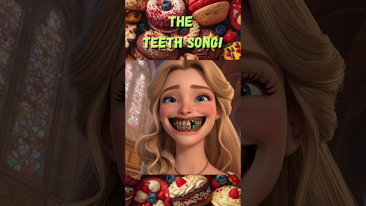🦷The Teeth Song! (Animated Music Video)🦷 