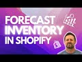 Inventory Forecasting: Using Shopify Sales Data and Linear Regression