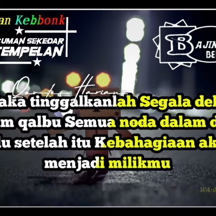 Status Whatsapp,fb,line dll di jamin keren mantul..