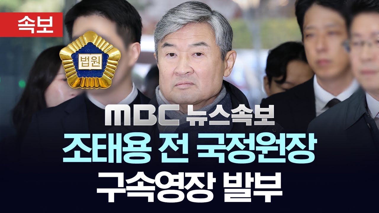 [속보] 법원, 조태용 전 국정원장 구속 