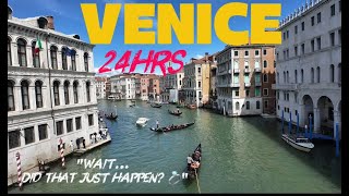 Venice in One Day! 🚤 Romance, Gondola & an Unexpected Moment