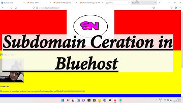 Create subdomain in bluehost hosting ,subdomain hosting