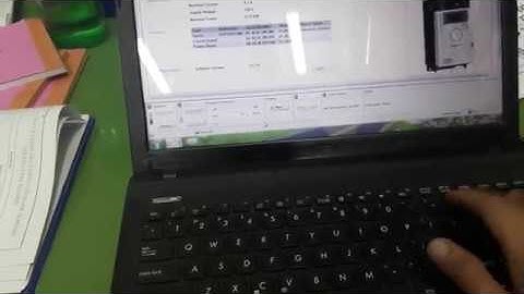 Communication inverter with PC/ Giao tiếp biến tần với máy tính