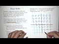 Differential equations; Fall 2021; Lecture 05; Slope fields; Separable differential equations