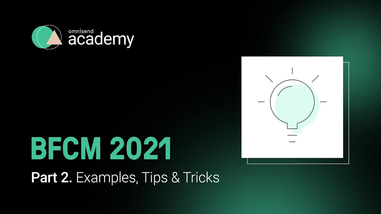 Create BFCM Email Campaigns that Stand Out! | Webinar Part 2 - YouTube