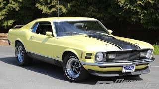 1970 Ford Mustang Mach 1 - Competition Yellow M Code Test Drive 1970 Mustang Mach One M Code