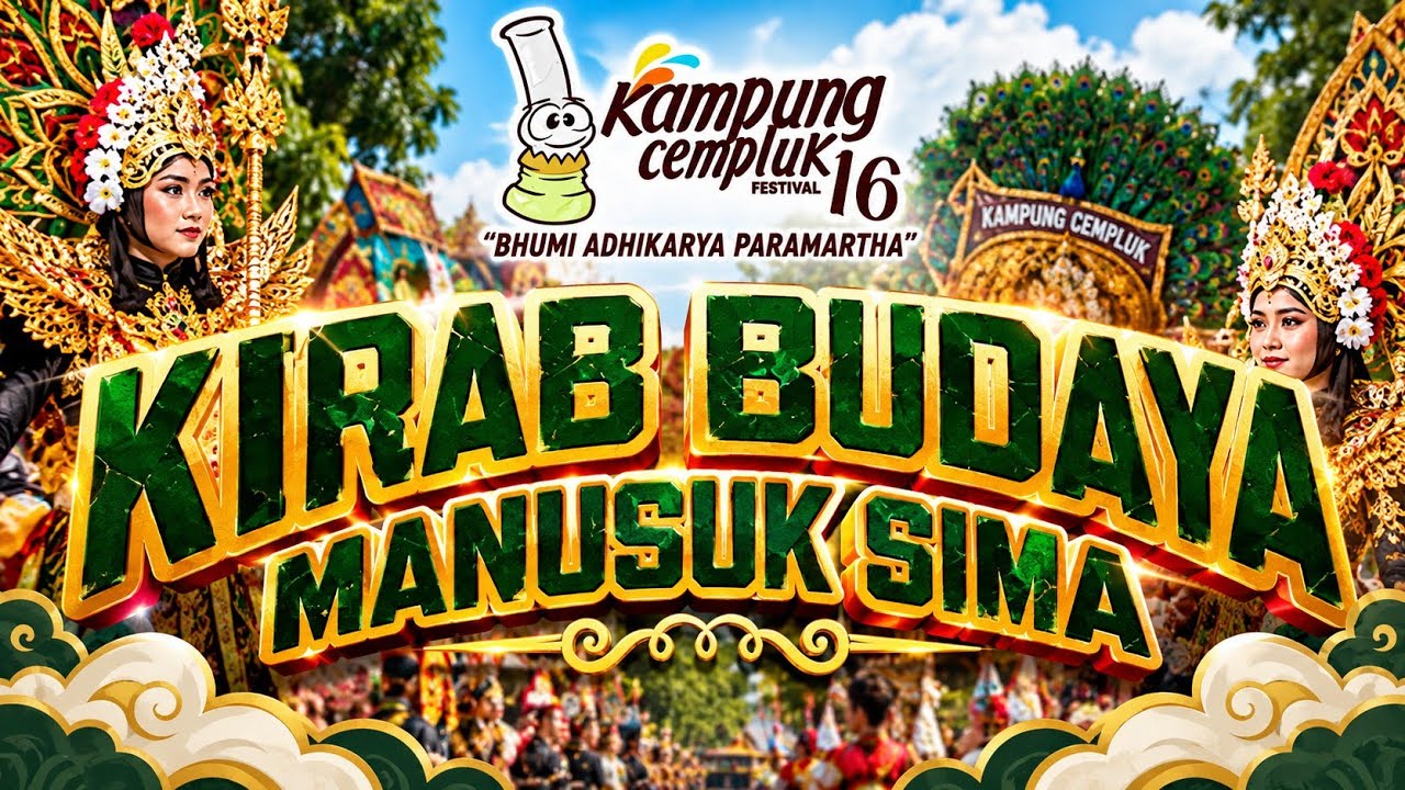 KIRAB BUDAYA MANUSUK SIMA KAMPUNG CEMPLUK FESTIVAL 16