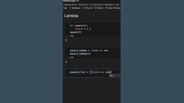 Lambda Functions in Python #shorts