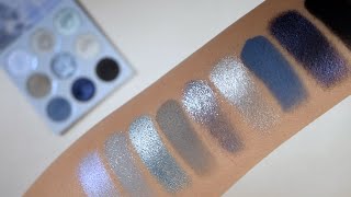 ColourPop So Elemental Eyeshadow Palette Live Swatches